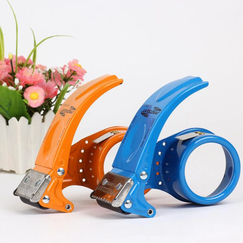 Metal Handheld 48mm Tape Gun Dispenser Packaging Sealing Cutter Heavy Duty Shipping Packaging Tape Dispenser for Packing
Metal Handheld 48mm Tape Gun Dispenser Packaging Sealing Cutter Heavy Duty Shipping Packaging Tape Dispenser for Packing