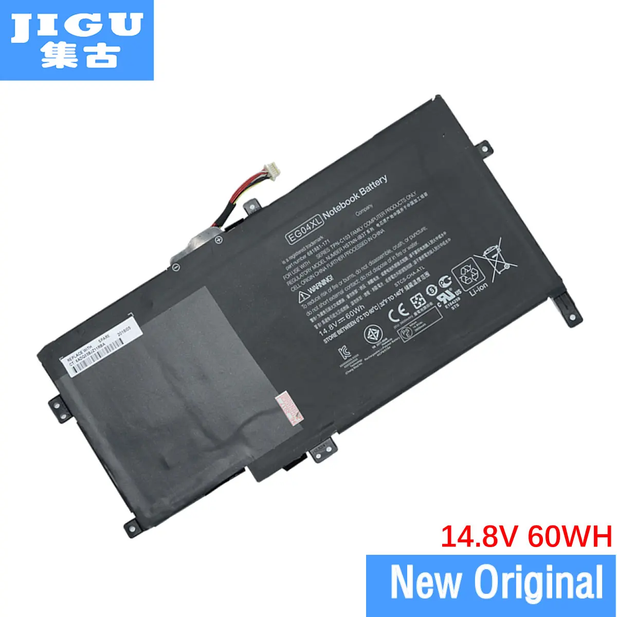 JIGU ORIGNAL Laptop Battery HSTNN-DB3T HSTNN-IB3T TPN-C103 TPN-C108 For HP FOR Envy Sleekbook 6
JIGU ORIGNAL Laptop Battery HSTNN-DB3T HSTNN-IB3T TPN-C103 TPN-C108 For HP FOR Envy Sleekbook 6