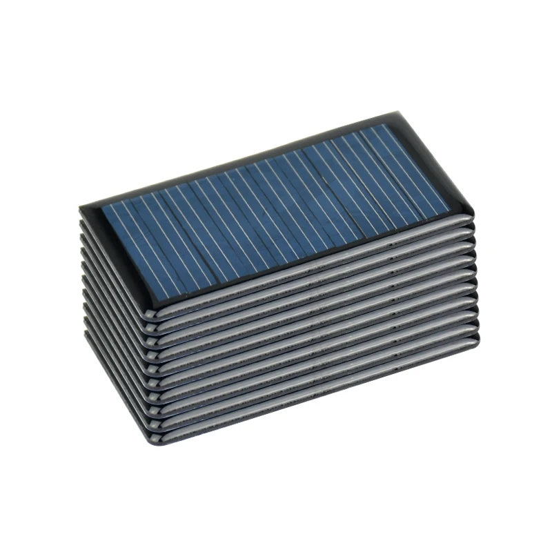 SUNYIMA 10PCS 5V 60MA 68x37MM Polycrystalline Solar Panels Solar Cells Plates Spot DIY Solar Battery Charger Painel Solars
SUNYIMA 10PCS 5V 60MA 68x37MM Polycrystalline Solar Panels Solar Cells Plates Spot DIY Solar Battery Charger Painel Solars