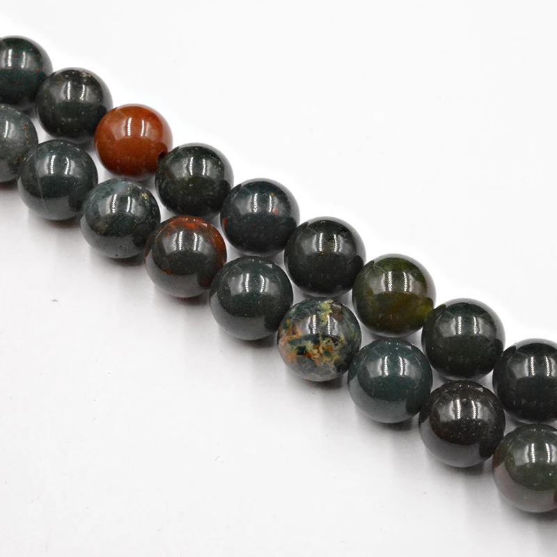 Natural Stone Indian Bloods Tone Beads 4-12mm Strand 15'' Loose Beads for Jewelry Making Accessories DIY Fashion
Natural Stone Indian Bloods Tone Beads 4-12mm Strand 15'' Loose Beads for Jewelry Making Accessories DIY Fashion