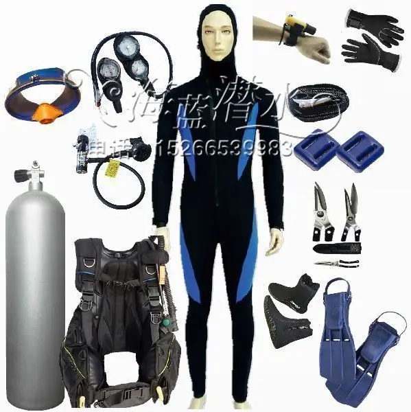Dive bottle 12L aluminum dive cylinders 12 liters a full set of diving equipment combination packages / oxygen bottle stores
Dive bottle 12L aluminum dive cylinders 12 liters a full set of diving equipment combination packages / oxygen bottle stores