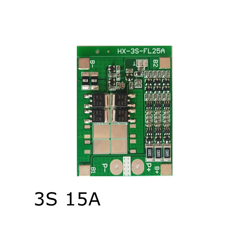 Banlance version 3S 11.1V 12V 18650 Lithium battery protection Board 12.6V 15A BMS Lithium battery charing Board with protection
Banlance version 3S 11.1V 12V 18650 Lithium battery protection Board 12.6V 15A BMS Lithium battery charing Board with protection