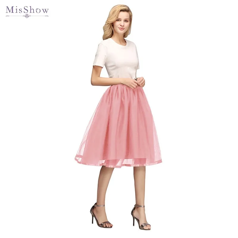 Puffy New Arrival 5 Layer Fashion Women Tulle Skirt Tutu Wedding Bridal Bridesmaid 2019 Overskirt Petticoat Lolita Saia
Puffy New Arrival 5 Layer Fashion Women Tulle Skirt Tutu Wedding Bridal Bridesmaid 2019 Overskirt Petticoat Lolita Saia