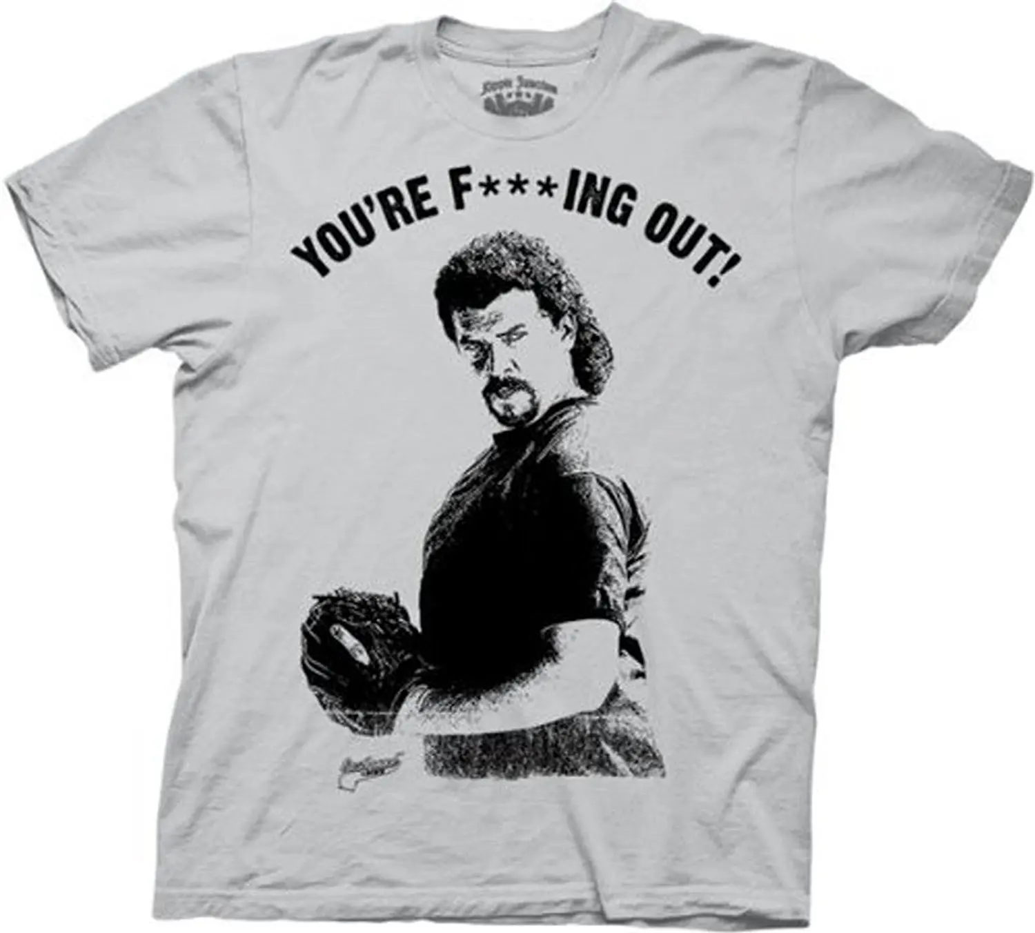 Eastbound & Down Kenny Powers Your'e F *** ь! Серебряный футболка v|Мужские футболки| |