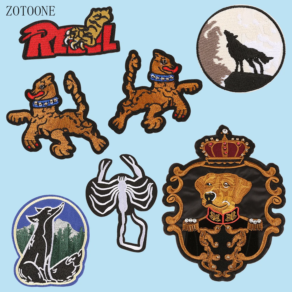 ZOTOONE Punk Animals Iron on Transfer Patch for Clothes Sticker DIY Creative Decorations Applications Garment Embroidery Patches
ZOTOONE Punk Animals Iron on Transfer Patch for Clothes Sticker DIY Creative Decorations Applications Garment Embroidery Patches