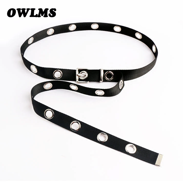 New Fashion Women pin buckle Canvas Belts HOT Hollow Hole Decoration long strap Belt Unisex Casual Solid Color Corset Belt black
New Fashion Women pin buckle Canvas Belts HOT Hollow Hole Decoration long strap Belt Unisex Casual Solid Color Corset Belt black
