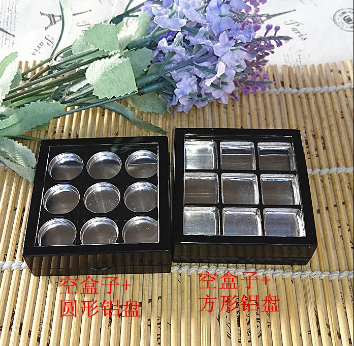 100pcs Black Eye shadow Case with Transparent Lid, Cosmetic Powder Compact, Empty Cosmetics Blusher Packaging Box
100pcs Black Eye shadow Case with Transparent Lid, Cosmetic Powder Compact, Empty Cosmetics Blusher Packaging Box