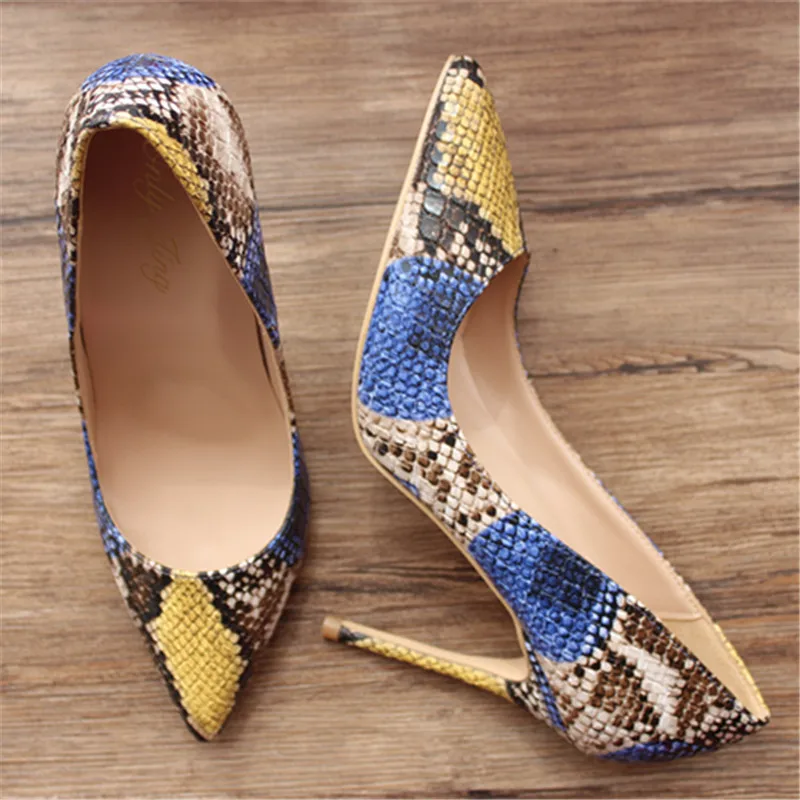 Fashion free shipping lady women python snake leather Poined Toe Stiletto high heel pump HIGH-HEELED SHOES Wedding Shoes
Fashion free shipping lady women python snake leather Poined Toe Stiletto high heel pump HIGH-HEELED SHOES Wedding Shoes