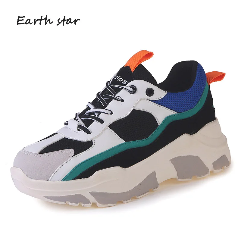Casual Platform Shoes Women Fashion Brand Sneakers Lady chaussure Breathable Autumn Female footware Patchwork Cross-tied Shoes
Casual Platform Shoes Women Fashion Brand Sneakers Lady chaussure Breathable Autumn Female footware Patchwork Cross-tied Shoes