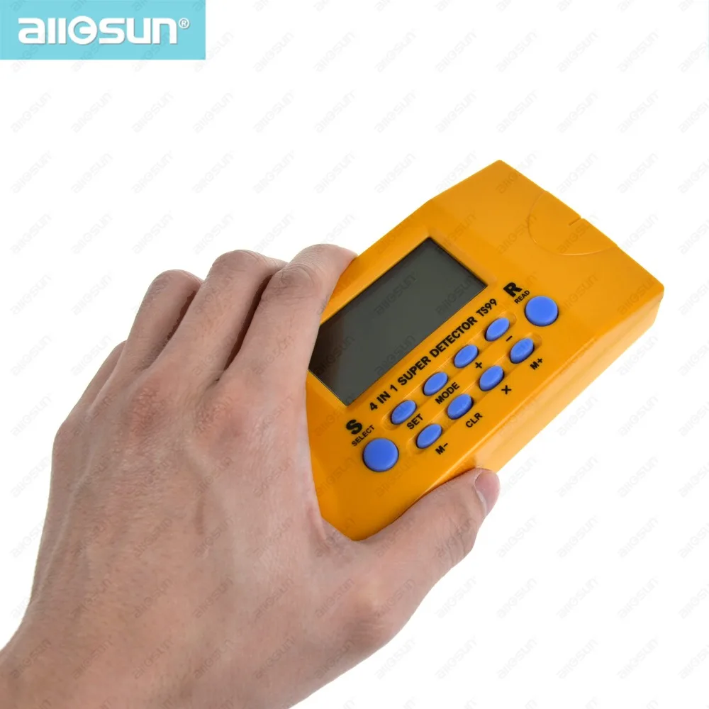 ALL SUN TS99 4 in 1 super detector ultrasonic household detector Stud/Metal/Voltage/Distance laser AC wires metal detector
ALL SUN TS99 4 in 1 super detector ultrasonic household detector Stud/Metal/Voltage/Distance laser AC wires metal detector