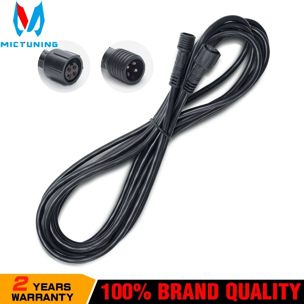 MICTUNING CM 10 FT Extension Cord Cable Wire for 4 and 8 Pods RGB LED Rock Lights with Bluetooth Controller Wire Replacement
MICTUNING CM 10 FT Extension Cord Cable Wire for 4 and 8 Pods RGB LED Rock Lights with Bluetooth Controller Wire Replacement