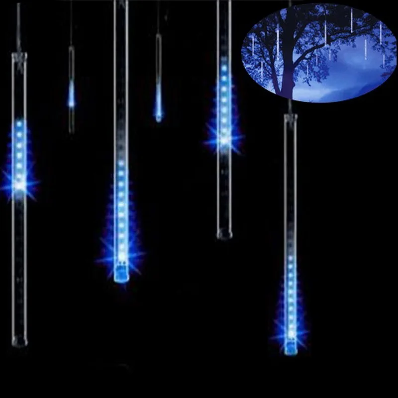 20CM Meteor Shower Rain Tubes LED Light for Christmas Wedding Garden Decoration 100-240V/EU White Warm Blue Colorful
20CM Meteor Shower Rain Tubes LED Light for Christmas Wedding Garden Decoration 100-240V/EU White Warm Blue Colorful