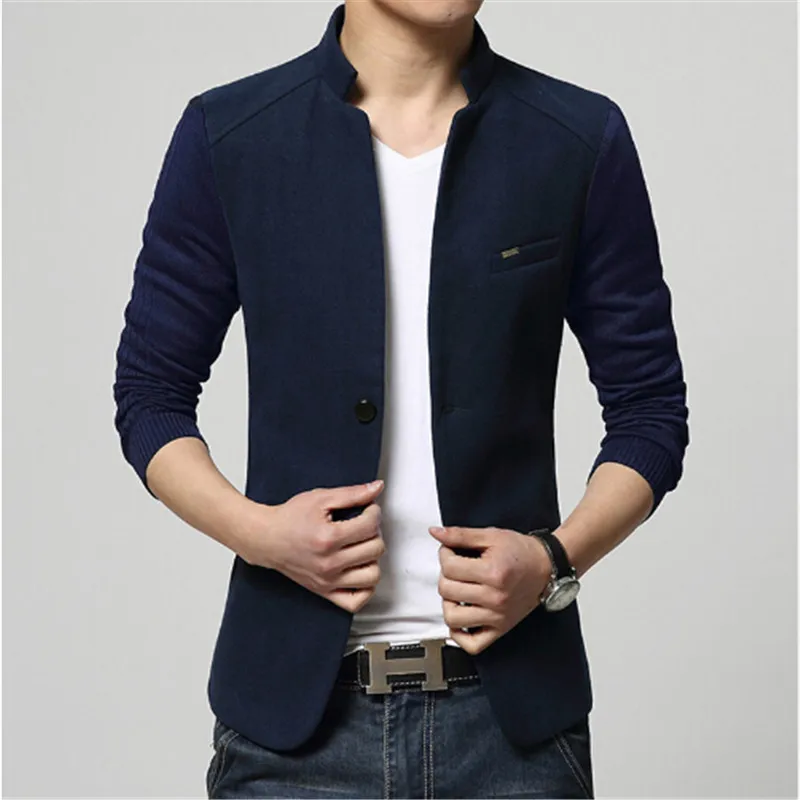AILOOGE 2021 New Mens Blazer Patchwork For Men Top Quality Red Blazers Slim Fit Woolen Outwear Coat Costume Homme Blazer Men
AILOOGE 2021 New Mens Blazer Patchwork For Men Top Quality Red Blazers Slim Fit Woolen Outwear Coat Costume Homme Blazer Men