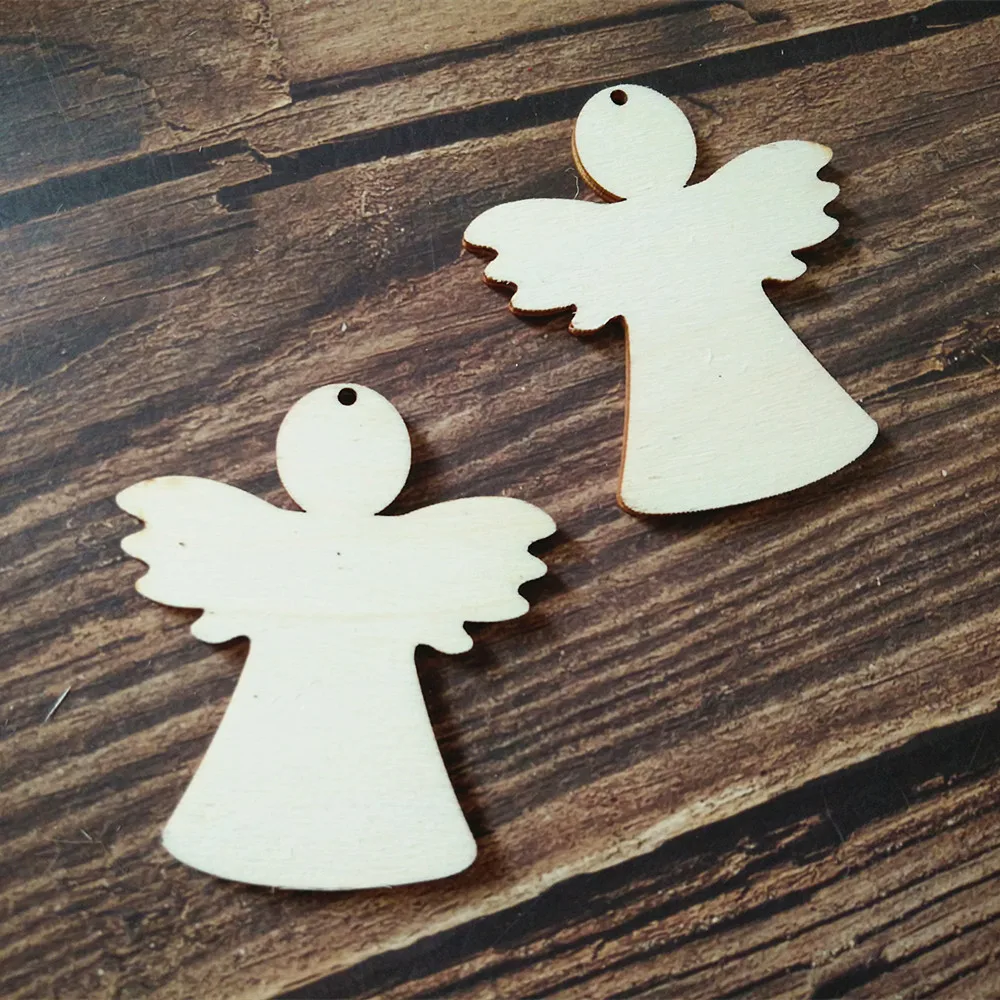 59mmx70mm Blank Unfinished Wooden Angel Shape Christmas Tree Tags With Holes Wedding Wood Gift Tags Laser Cut Craft
59mmx70mm Blank Unfinished Wooden Angel Shape Christmas Tree Tags With Holes Wedding Wood Gift Tags Laser Cut Craft