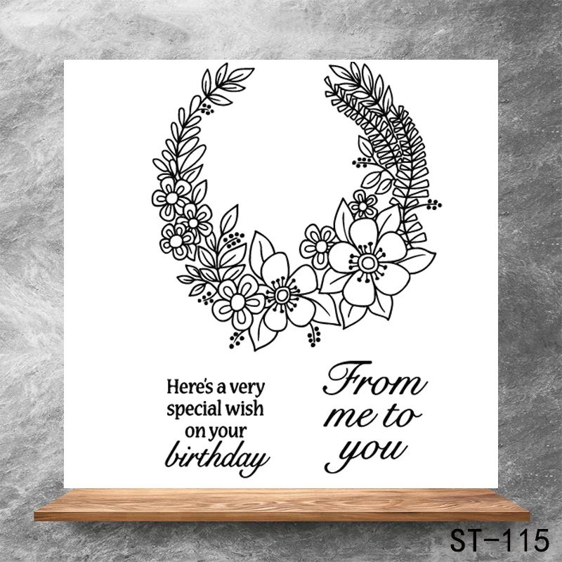 Give your blessing Transparent Clear Stamps DIY Scrapbooking Album Card Making DIY Decoration Making Embossing Stencil
Give your blessing Transparent Clear Stamps DIY Scrapbooking Album Card Making DIY Decoration Making Embossing Stencil