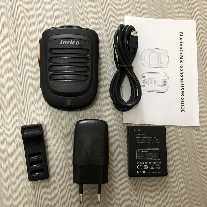 Динамик Zello PTT Bluetooth 4 2 версия Android 7 0 для T320 T298S tm 7plus walkie talkie wireless PTT|Рации| |