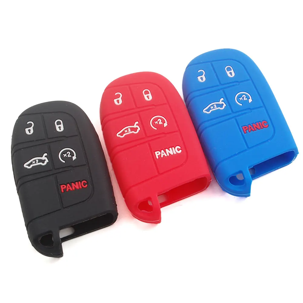 1x Silicone Rubber Key Cover 6 Color key Fob Case Cover Jacket Shell For Jeep Cherokee Dodge 2017 longitude Ram Remote keyless
1x Silicone Rubber Key Cover 6 Color key Fob Case Cover Jacket Shell For Jeep Cherokee Dodge 2017 longitude Ram Remote keyless