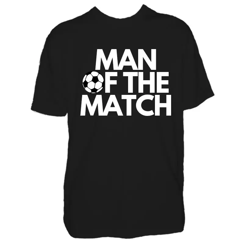 Человек из футбольный матч Tshirt лучший игрок спорт Footie игры Футболка|Футболки| |