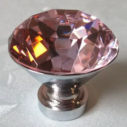 30mm Modern Fashion Deluxe pink crystal furniture knob glass diamond drawer cabinet knob silver dresser cupboard handle pull
30mm Modern Fashion Deluxe pink crystal furniture knob glass diamond drawer cabinet knob silver dresser cupboard handle pull