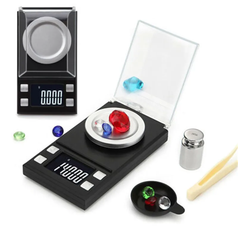 Pocket Digital Milligram Scale 100g 50g /0.001g Mini Gold Jewelry Powder Carat Scale New Kitchen Tool
Pocket Digital Milligram Scale 100g 50g /0.001g Mini Gold Jewelry Powder Carat Scale New Kitchen Tool