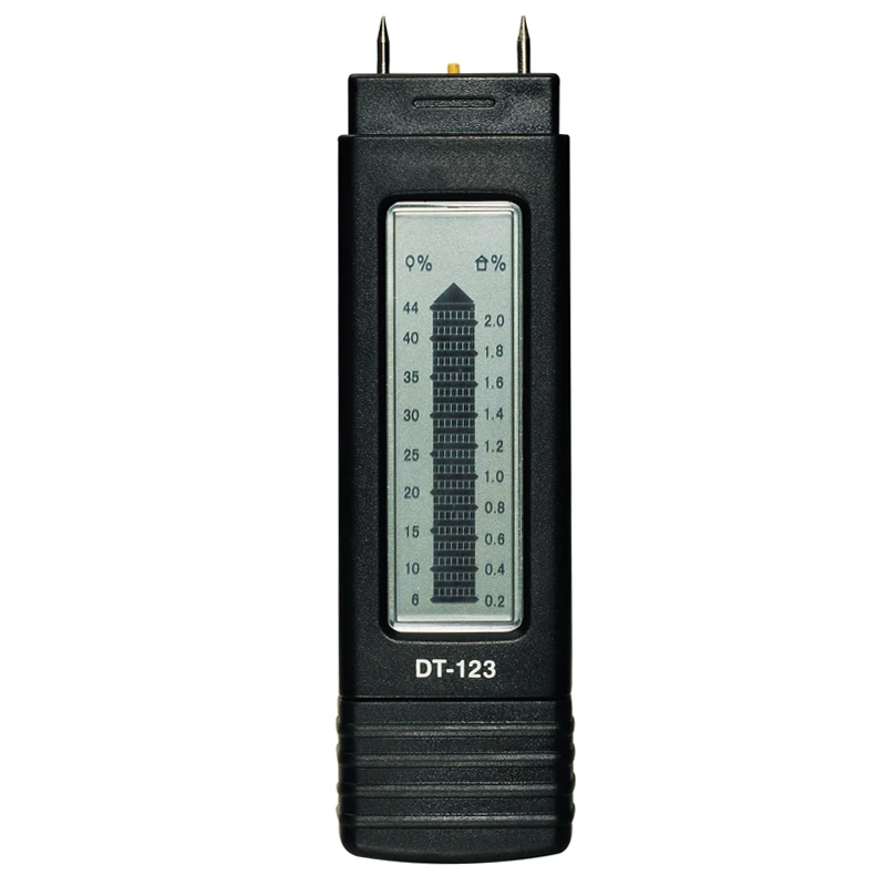 DT-123 Pocket portable Miniature Wood Moisture Meter Timber Building Material Hygrometer
DT-123 Pocket portable Miniature Wood Moisture Meter Timber Building Material Hygrometer