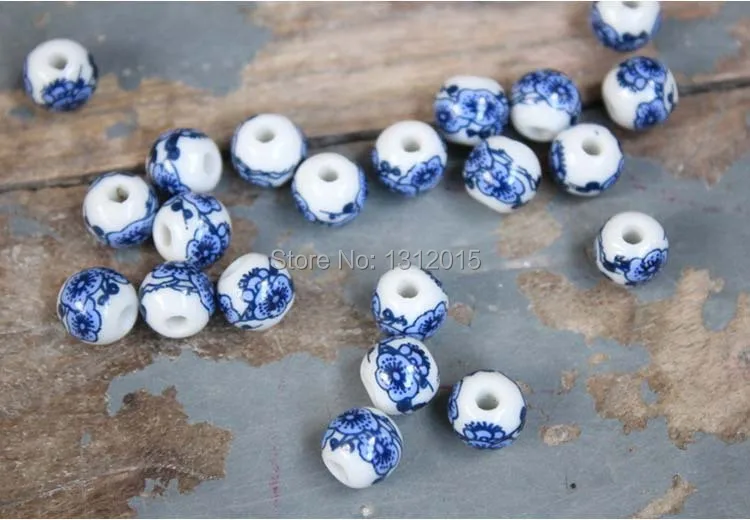 On sale 10/12mm 50pcs Diy blue and white Porcelain Ceramic round Beads,Flower pattern Spacer beads Free shipping YS0015
On sale 10/12mm 50pcs Diy blue and white Porcelain Ceramic round Beads,Flower pattern Spacer beads Free shipping YS0015