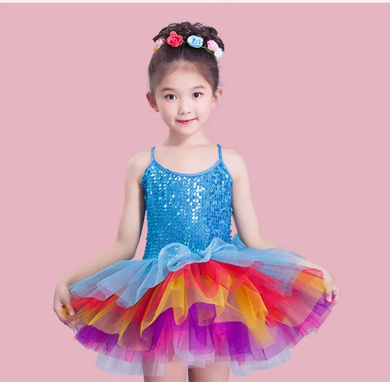 Teen Kids Girls Party Tulle Ballet Dance Wear Children Jazz Dance Costumes Sequins Dance 4 Layers Dress
Teen Kids Girls Party Tulle Ballet Dance Wear Children Jazz Dance Costumes Sequins Dance 4 Layers Dress