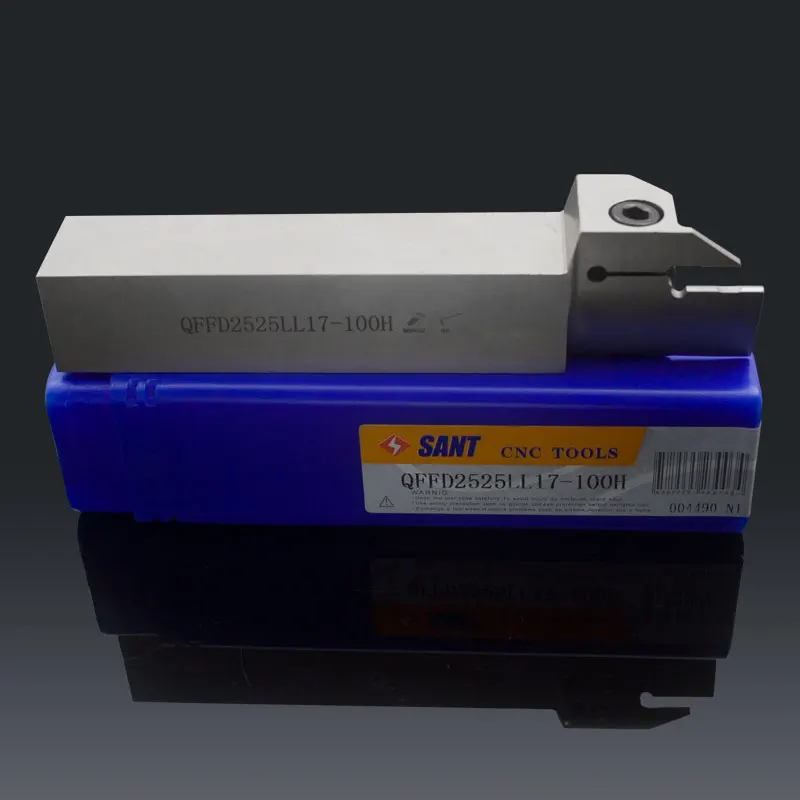 Zhuzhou Sant cnc cutting tools Surface Grooving tool holder QFFD2525LL17-100H with inserts ZTFD0303-MG with good quality
Zhuzhou Sant cnc cutting tools Surface Grooving tool holder QFFD2525LL17-100H with inserts ZTFD0303-MG with good quality