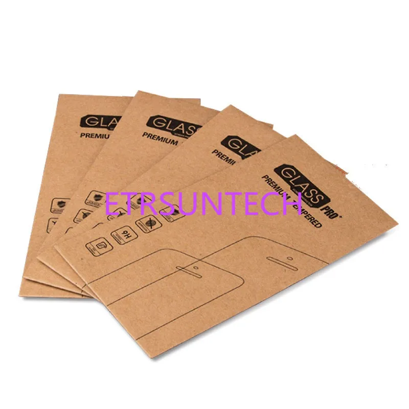 1000Pcs/Lot Kraft paper Glass Retail Packaging Box/paper Box/white box for 7 6 6 plus Samsung Screen Protector Film
1000Pcs/Lot Kraft paper Glass Retail Packaging Box/paper Box/white box for 7 6 6 plus Samsung Screen Protector Film