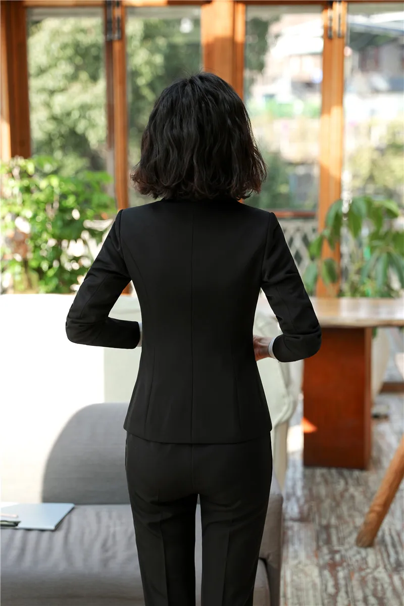 Formal Autumn Winter Professional Pantsuits With Jackets And Pants For Women Business Pant Suits Female Trousers Sets Gray
Formal Autumn Winter Professional Pantsuits With Jackets And Pants For Women Business Pant Suits Female Trousers Sets Gray