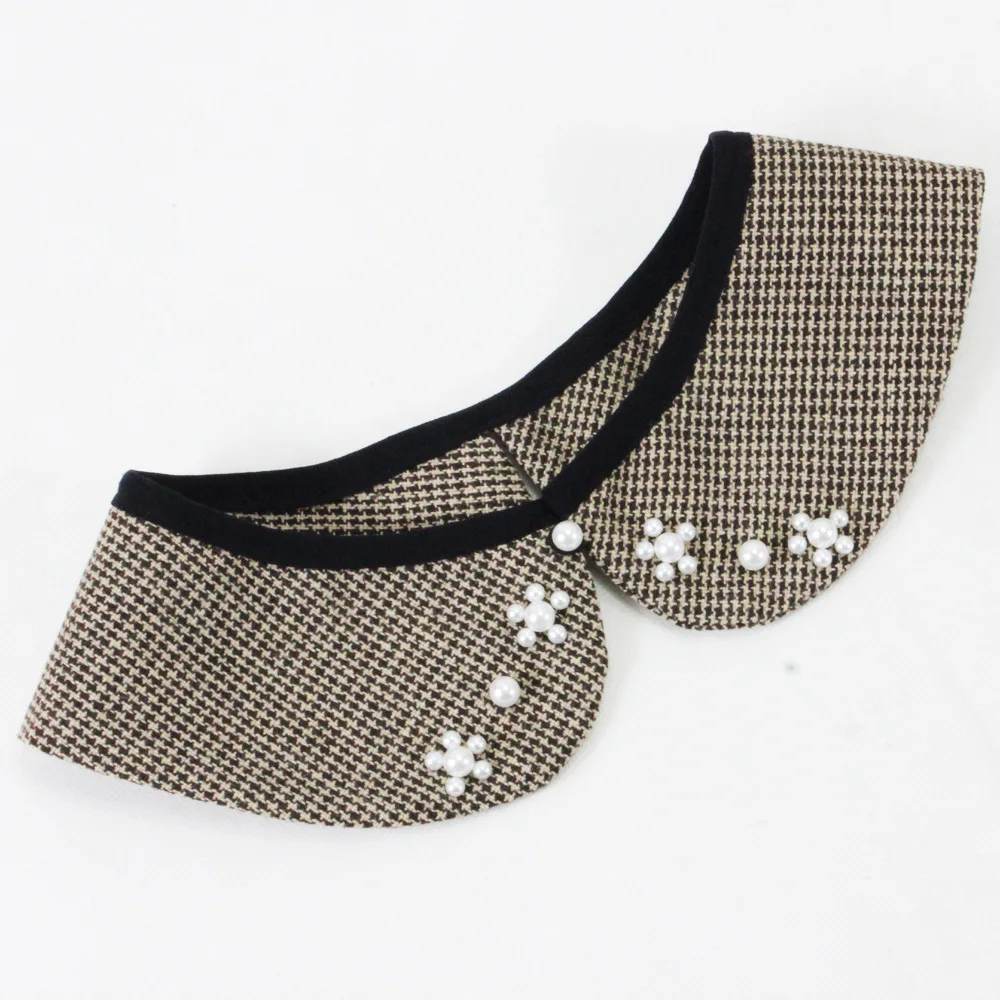 Jaderic 2018 New Design Women Plaid Detachable Peter Pan Fake Collar Fashion Accessories for Lady Girl Choker Necklace
Jaderic 2018 New Design Women Plaid Detachable Peter Pan Fake Collar Fashion Accessories for Lady Girl Choker Necklace