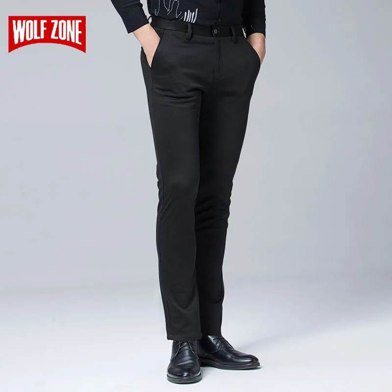 2020 Fashion Autumn Winter Warm Pants Men Slim Fit Mens Brand Clothing New Male Adult Casual Cotton Black Business Trousers
2020 Fashion Autumn Winter Warm Pants Men Slim Fit Mens Brand Clothing New Male Adult Casual Cotton Black Business Trousers