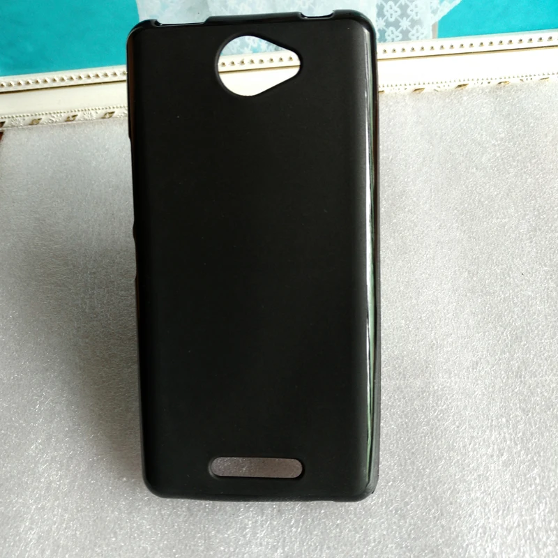 Для BQ Aquaris U tpu полный защитный чехол fundas для черный Мягкая задняя крышка водолейка