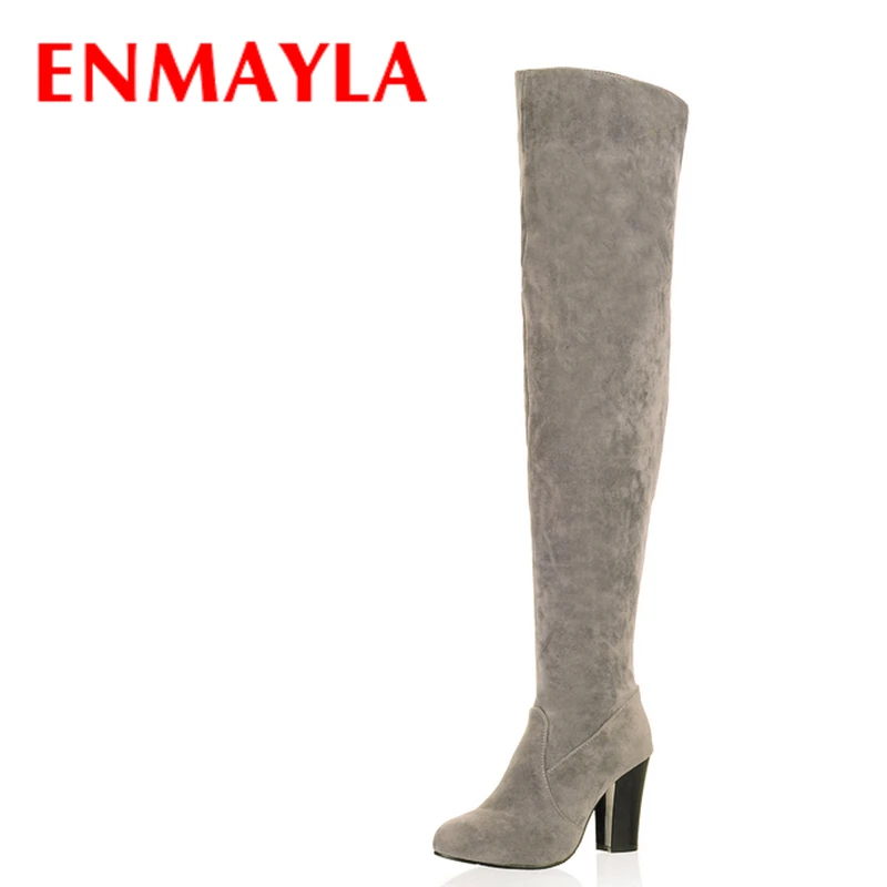 ENMAYLA Black Blue Gray Over-the-Knee Boots Women Snow Fashion Winter Boots Shoes Women High Autumn Boots Size 34-43 Long Boots
ENMAYLA Black Blue Gray Over-the-Knee Boots Women Snow Fashion Winter Boots Shoes Women High Autumn Boots Size 34-43 Long Boots