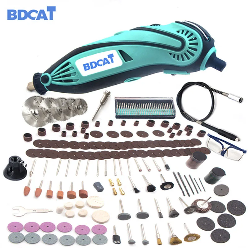 BDCAT 2018 новый стиль электрический Dremel Мини дрель полировальная машина переменная