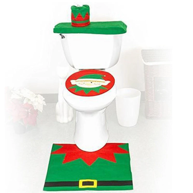 2022 Christmas Decorations For Home Family padded Toilet seat cushion cover set warmer Bathroom floor mat Xmas Decoraion
2022 Christmas Decorations For Home Family padded Toilet seat cushion cover set warmer Bathroom floor mat Xmas Decoraion