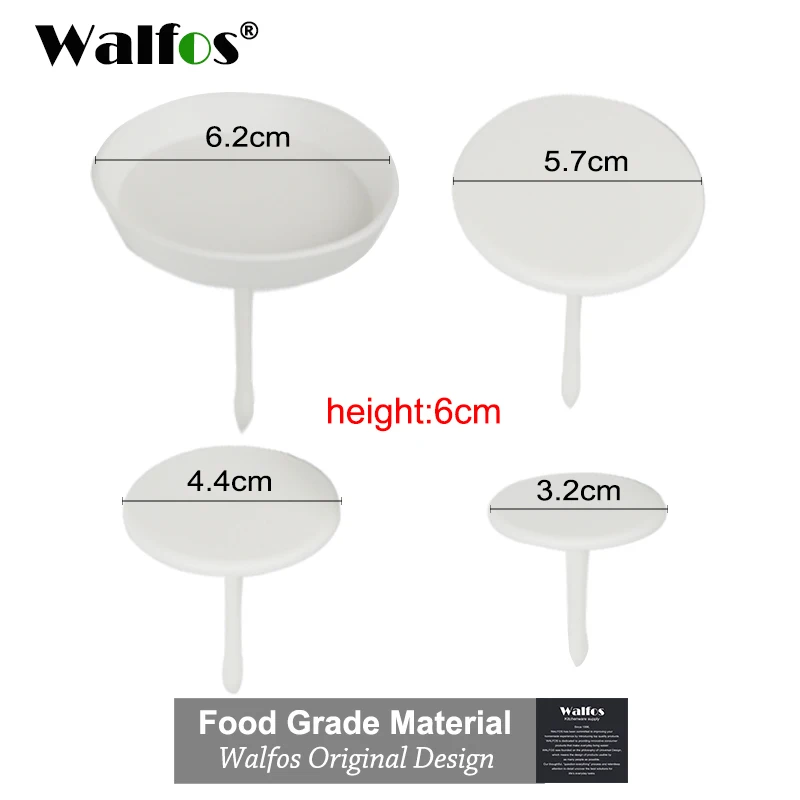 WALFOS 4 pieces Sugarcraft Cupcake Cake Stand Icing Cream Flower Decorating Nail Set Tool
WALFOS 4 pieces Sugarcraft Cupcake Cake Stand Icing Cream Flower Decorating Nail Set Tool