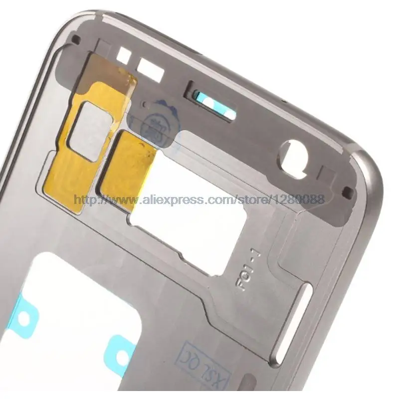 For Samsung Galaxy S7 Edge G935 G935F Mobile Phone Plate Middle Frame Housing Body Bezel Chassis with Side Buttons | Мобильные