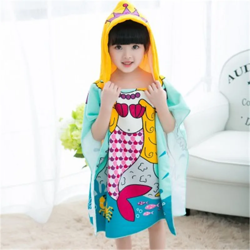 Детское пончо с капюшоном, банное полотенце, толстовка из микрофибры с мультяшным рисунком, пляжное полотенце для маленьких мальчиков и дев...
Детское пончо с капюшоном, банное полотенце, толстовка из микрофибры с мультяшным рисунком, пляжное полотенце для маленьких мальчиков и дев...