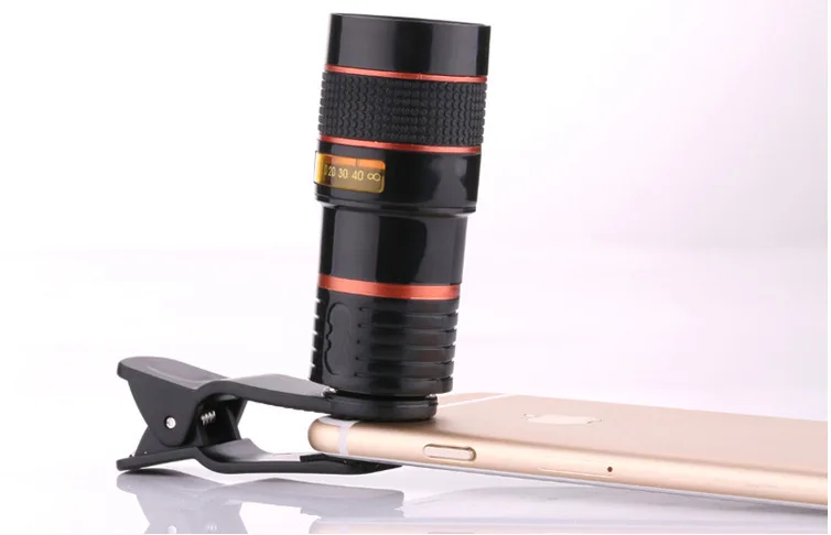 US ship 8x Zoom Optical Phone Telescope Portable Mobile Phone Telephoto Camera Lens and Clip for IPhone7 Samsung HTC Huawei
US ship 8x Zoom Optical Phone Telescope Portable Mobile Phone Telephoto Camera Lens and Clip for IPhone7 Samsung HTC Huawei