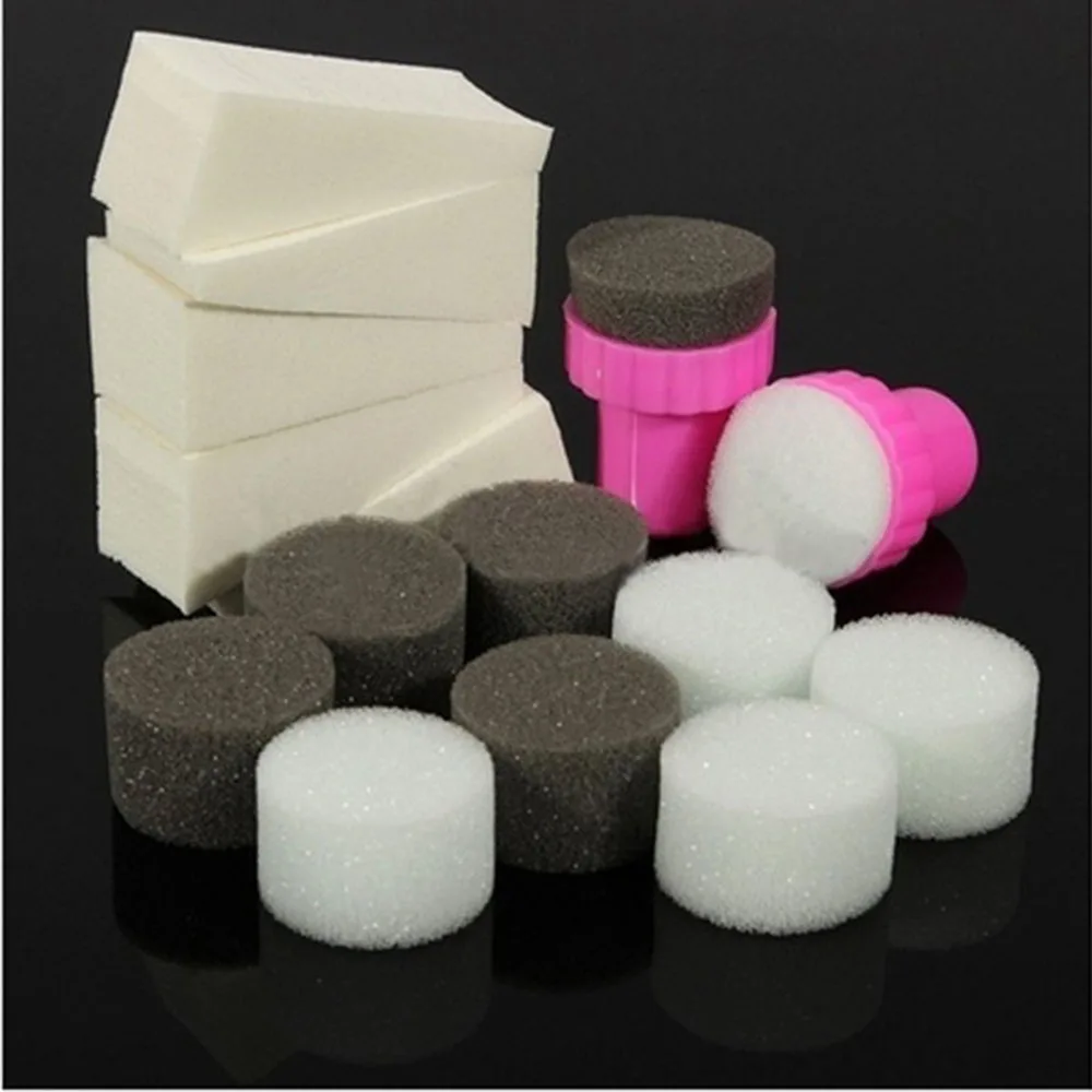 Nail Art Sponge Stamp Stamper Shade Transfer Template Polish Manicure Tool 1 Set Fashion Nail Treatment Hot Sale
Nail Art Sponge Stamp Stamper Shade Transfer Template Polish Manicure Tool 1 Set Fashion Nail Treatment Hot Sale