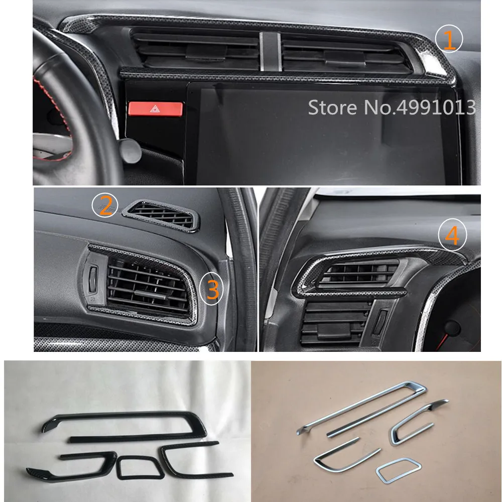 For Honda Fit Jazz 2017 2018 2019 Car Interior Air Condition Button Control Outlet Switch Trim Frame Molding 4pcs
For Honda Fit Jazz 2017 2018 2019 Car Interior Air Condition Button Control Outlet Switch Trim Frame Molding 4pcs
