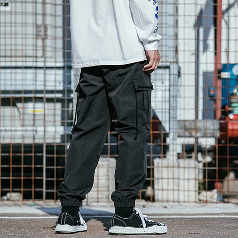Steampunk spring and summer new men's trousers multi-pocket tooling casual pants male black
Steampunk spring and summer new men's trousers multi-pocket tooling casual pants male black