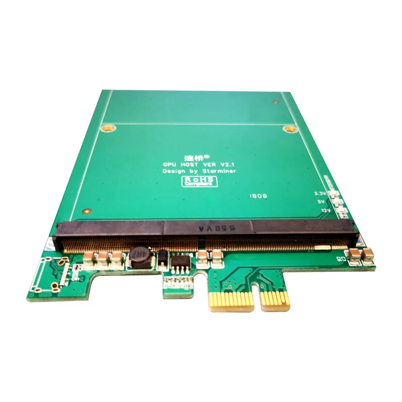 PCI-E к MXM3.0 графическая карта Райзер карта PCI Express X1 к MXM 3,0 адаптер преобразователь платы со светодиодом для майнинга BTC
PCI-E к MXM3.0 графическая карта Райзер карта PCI Express X1 к MXM 3,0 адаптер преобразователь платы со светодиодом для майнинга BTC