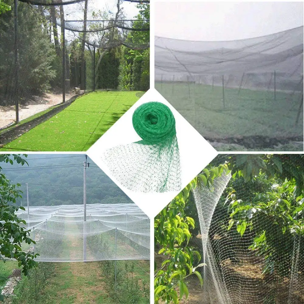 Anti Bird Netting Plastic Pond Fruit Tree Vegetables Net Protection Crops Flower Garden Mesh Protect Reusable Fence
Anti Bird Netting Plastic Pond Fruit Tree Vegetables Net Protection Crops Flower Garden Mesh Protect Reusable Fence