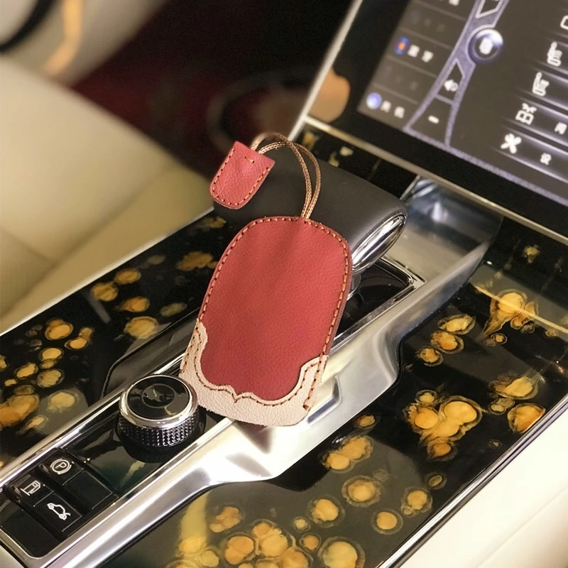 Автомобильный чехол для ключей из натуральной кожи ручная работа автомобильный