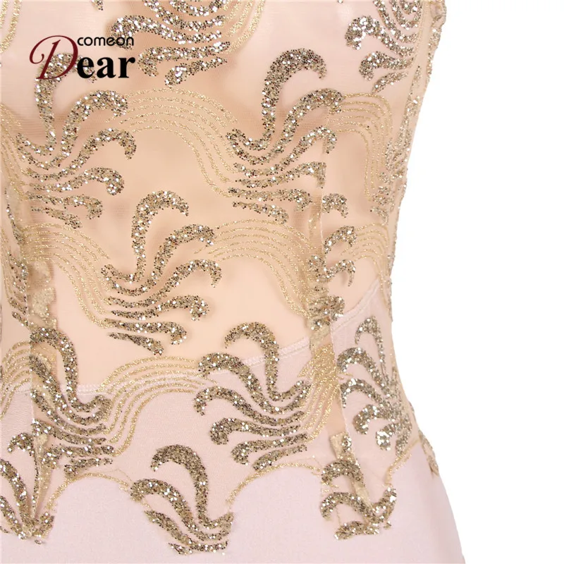 Comeondear Sexy Party Dresses Night Club Dress 2018 VJ1072 Turtleneck Sequined Mesh Maxi Dress Split Open Back Sexy Maxi Dresses
Comeondear Sexy Party Dresses Night Club Dress 2018 VJ1072 Turtleneck Sequined Mesh Maxi Dress Split Open Back Sexy Maxi Dresses