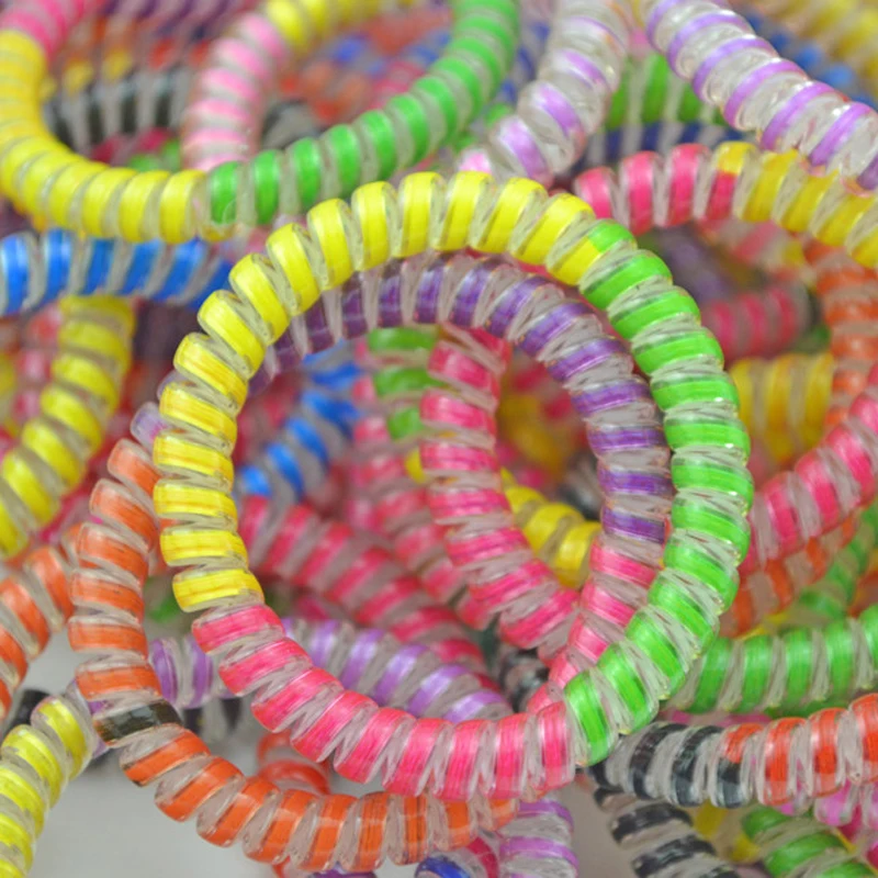 5cm Lots 100pcs Rainbow Tie Hairband Hair Rubber Rope Bands Telephone Wire Line Gum Hair Ring Beauty Headband For Women Girl
5cm Lots 100pcs Rainbow Tie Hairband Hair Rubber Rope Bands Telephone Wire Line Gum Hair Ring Beauty Headband For Women Girl