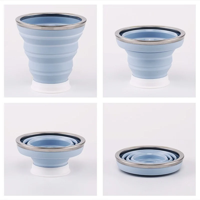100PCS BPA free Silicone Folding Cup 320ml Collapsible Cup Portable Outdoor Reusable Travel Coffee Cup Foldable Water Tea Cups
100PCS BPA free Silicone Folding Cup 320ml Collapsible Cup Portable Outdoor Reusable Travel Coffee Cup Foldable Water Tea Cups