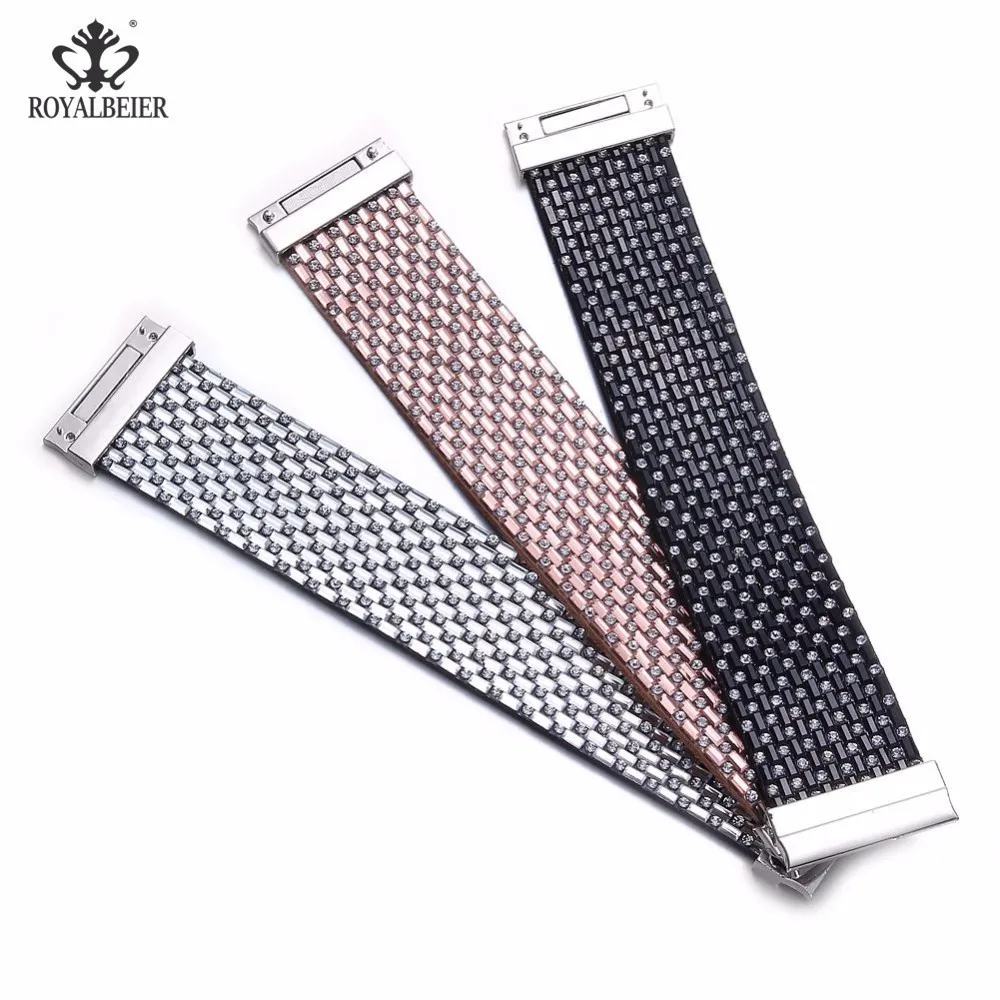 RoyalBeier Rhinestone Magnetic Leathery Cuff Bracelets & Bangles 6pcs/Lot 3 Colors Broad Bracelet For Charm Women Jewelry
RoyalBeier Rhinestone Magnetic Leathery Cuff Bracelets & Bangles 6pcs/Lot 3 Colors Broad Bracelet For Charm Women Jewelry